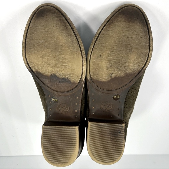 Lucky Brand Baley Suede Ankle Boot Size 8W Women's - Picture 12 of 13